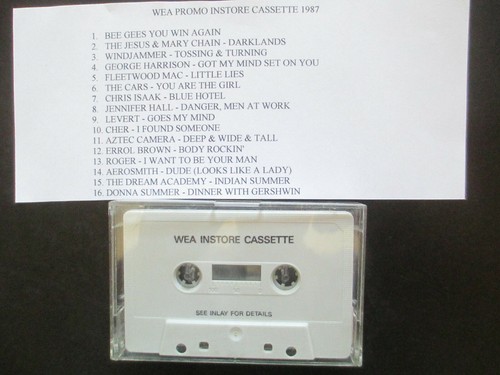 Wea promo cassette 1987 - promo,