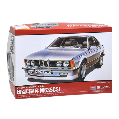 Academy bmw m635 csi - academy, 1/24
